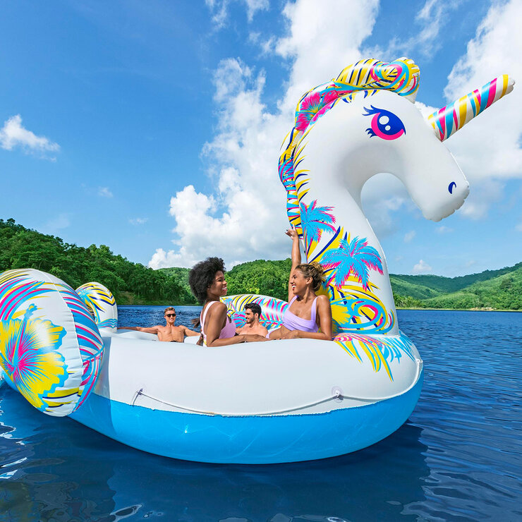 Isla Inflable Paradise Dreams Unicornio Gigante H2OGO!® — Imagen 1 de 4