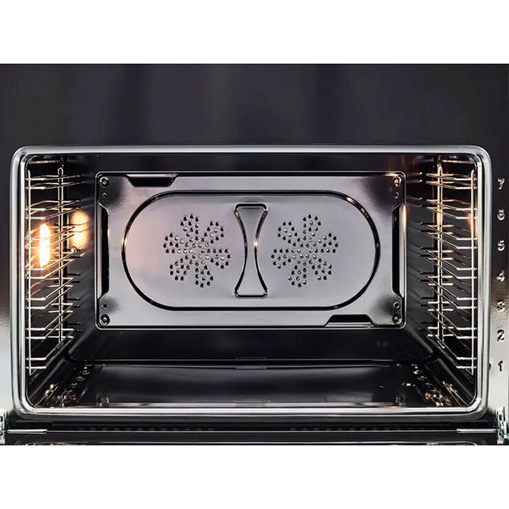 Estufa de Gas LP 36" con 5 quemadores y un horno Bertazzoni — Imagen 2 de 4