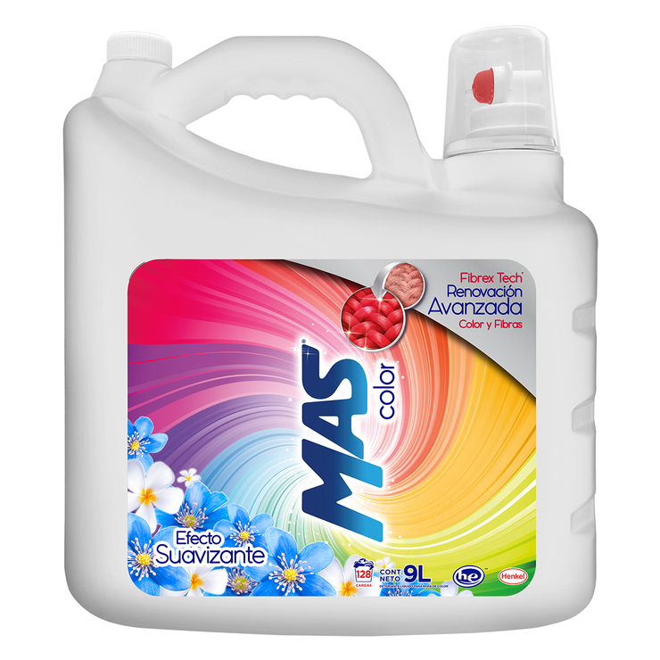 Mas Color Detergente Líquido 9 L — Imagen 1 de 4