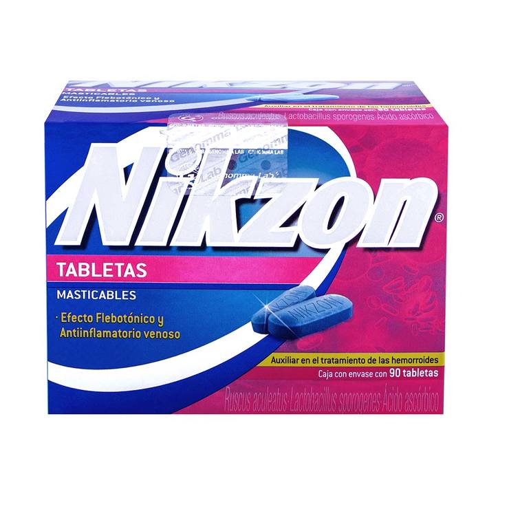 Nikzon 180 tabletas masticables — Imagen 2 de 3