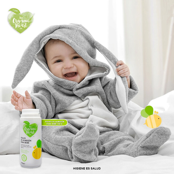 The Organic Heart Kit de Cuidado para la Piel de Bebe 4 pzas — Imagen 3 de 4