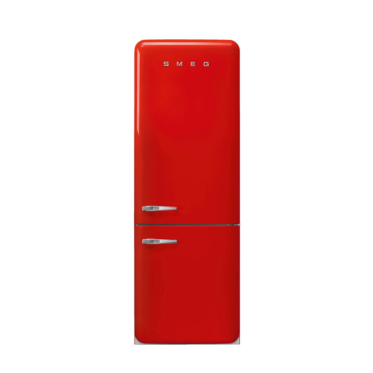 Refrigerador Rojo 16' Estilo Retro Smeg — Imagen 1 de 4