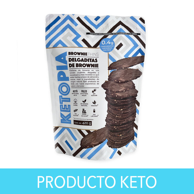 Ketopia Galletas de Brownie 420 g — Imagen 1 de 2
