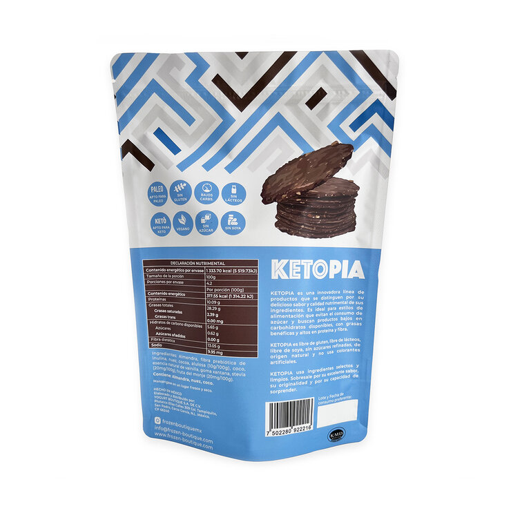 Ketopia Galletas de Brownie 420 g — Imagen 2 de 2