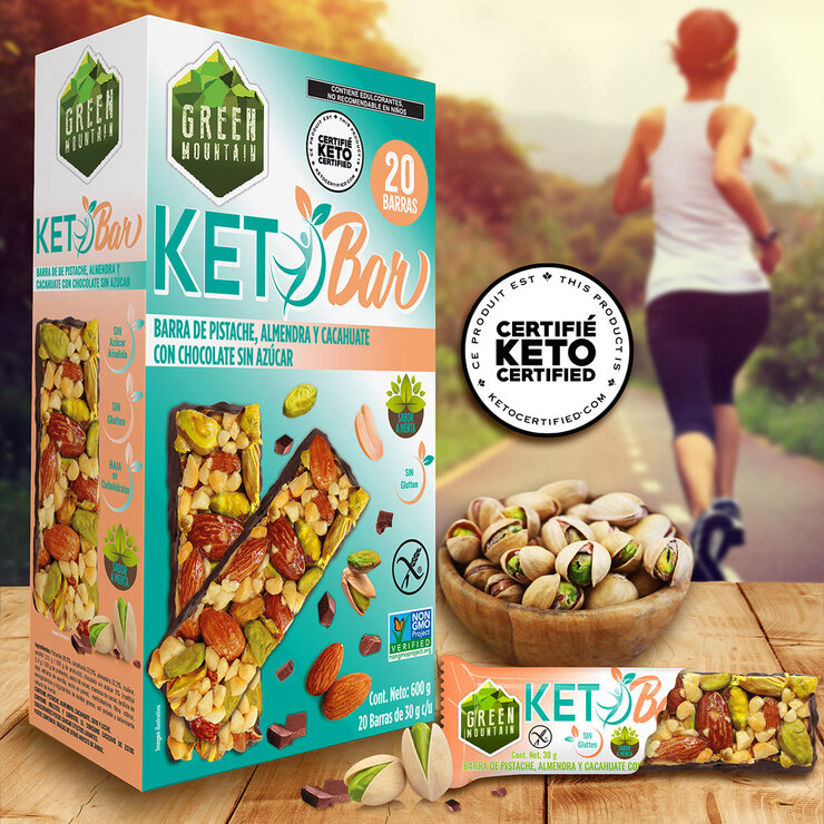 Green Mountain Barras Keto 20 pzas de 30 g — Imagen 2 de 2