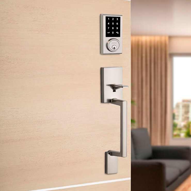 Kwikset, Cerrojo Electrónico 274 con Gatillo - Níquel Satinado — Imagen 3 de 3