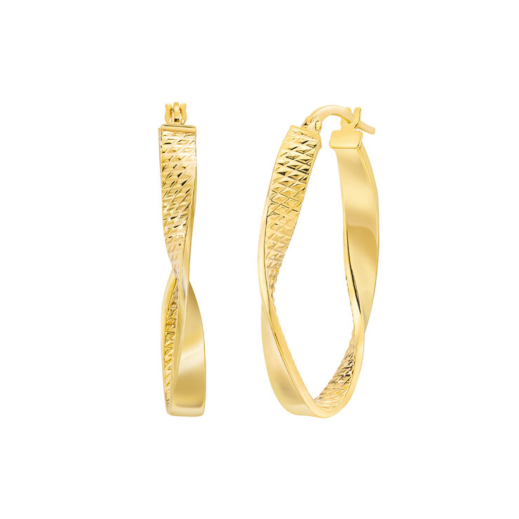 Arracadas, Oro Amarillo de 14K — Imagen 1 de 4