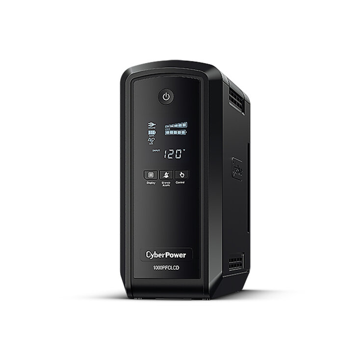 CyberPower No Break con Regulador de voltaje  CP1000PFCLCD  onda senoidal pura — Imagen 4 de 4