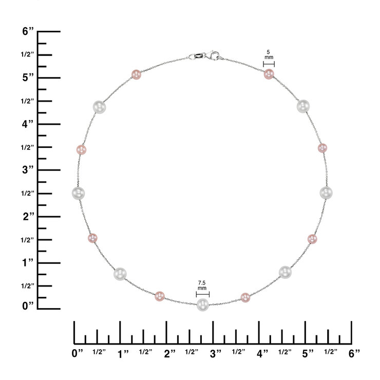 Collar de Perla Cultivada, 43.18cm — Imagen 2 de 4