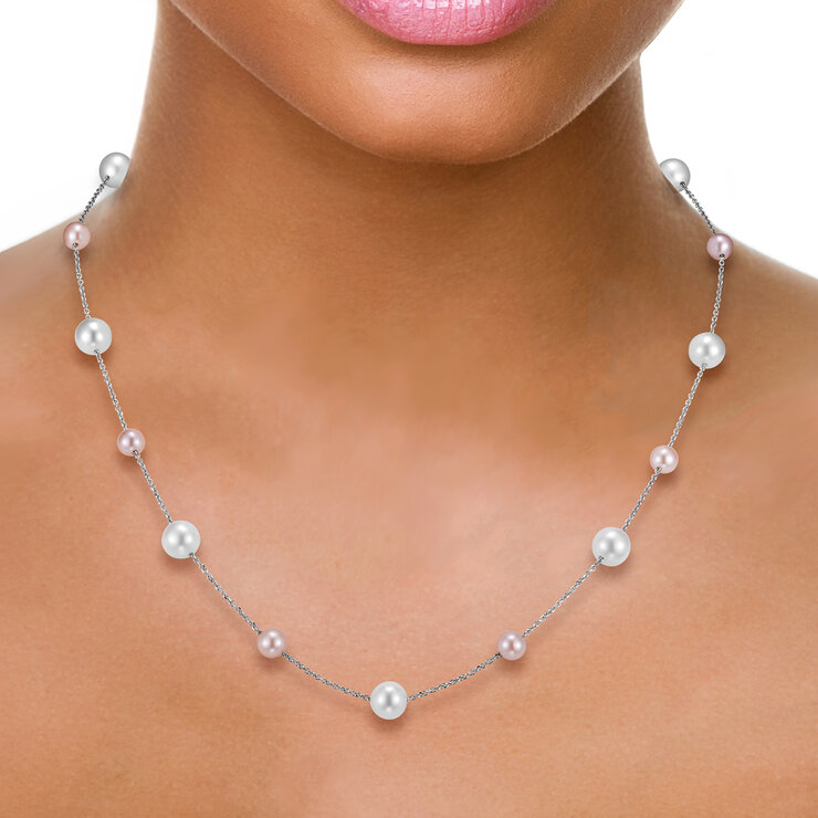 Collar de Perla Cultivada, 43.18cm — Imagen 4 de 4
