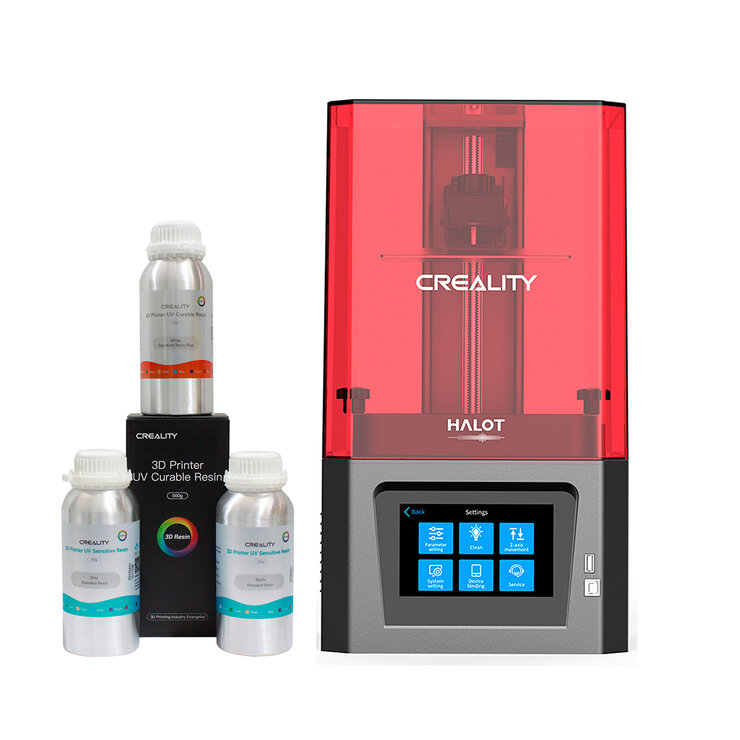 Creality Impresora Resina Halot One + 3 Resinas — Imagen 2 de 3