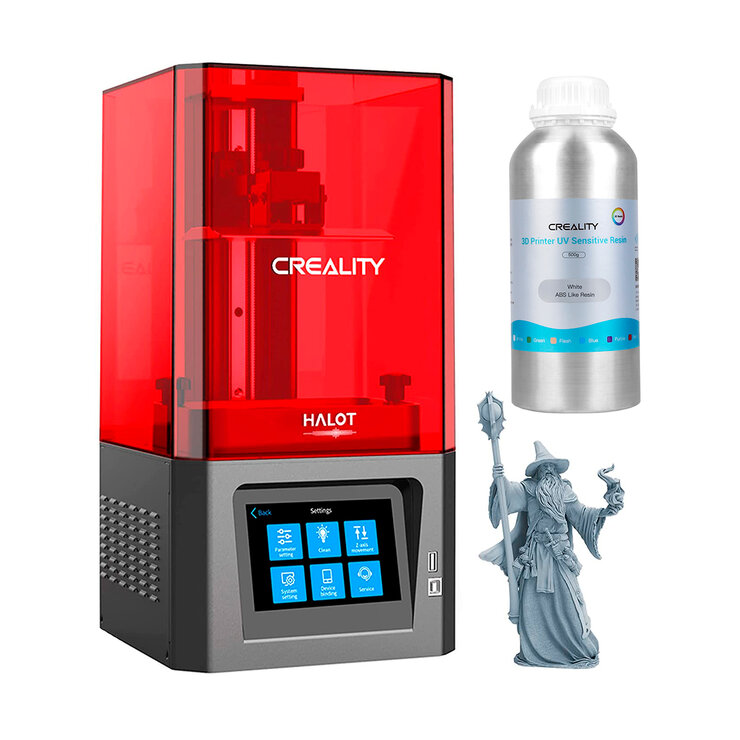 Creality Impresora Resina Halot One + 3 Resinas — Imagen 1 de 3
