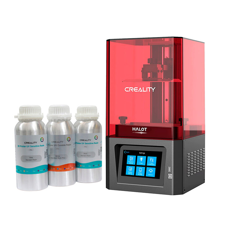 Creality Impresora Resina Halot One + 3 Resinas — Imagen 3 de 3