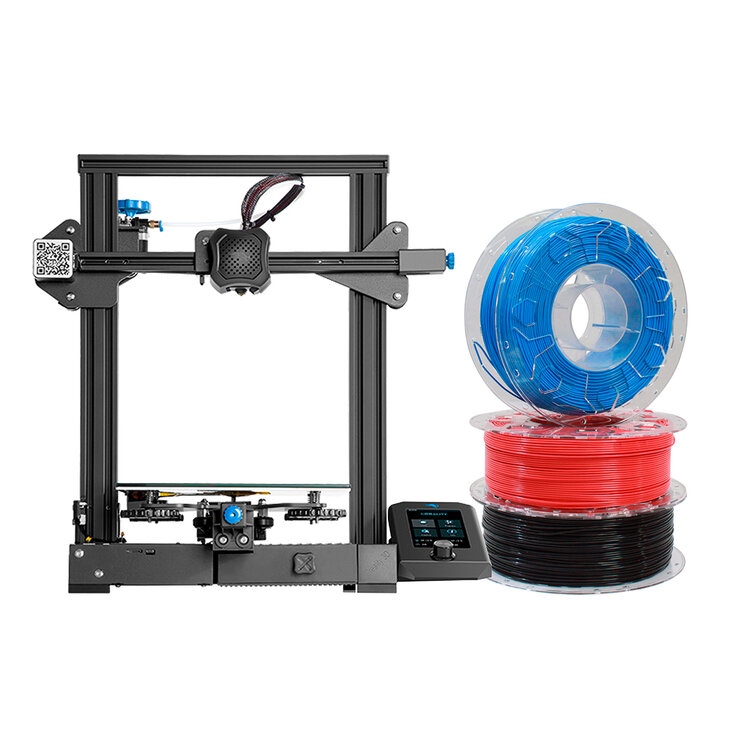 Creality Bundle Impresora 3D Ender 3V2 con 3 Filamentos — Imagen 1 de 3