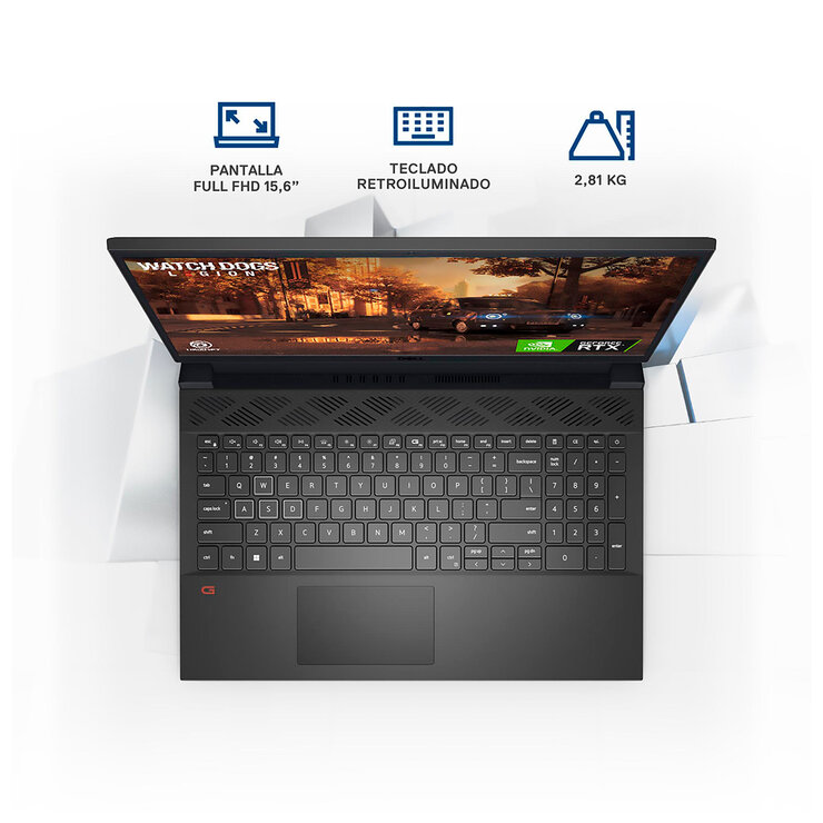 Dell Laptop Gaming NB G15 5520 15.6" Intel® Core™ i7 — Imagen 4 de 4