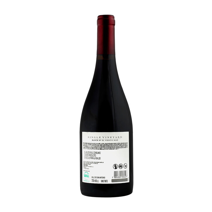 Vino Tinto Cono Sur Single Vineyard 750ml — Imagen 3 de 3