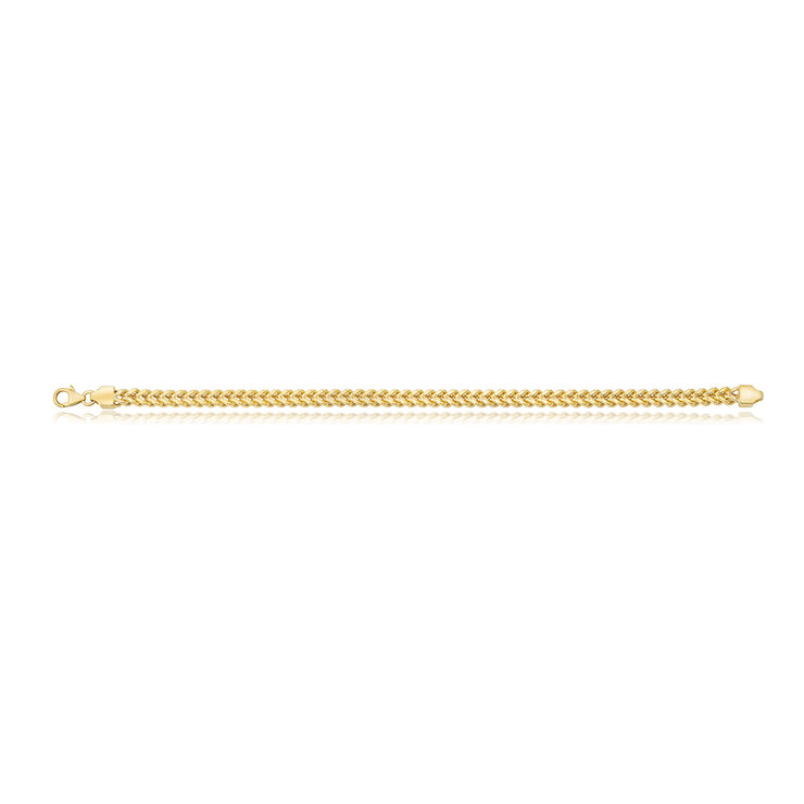 Pulsera para Caballero, Oro Amarillo de 14K — Imagen 2 de 4