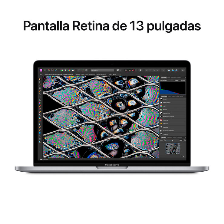 Apple Macbook Pro 13" Chip M2 512GB Gris Espacial — Imagen 3 de 4