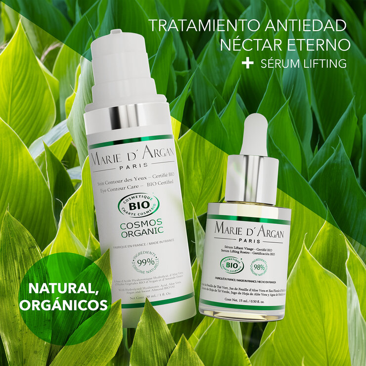Marie D'Argan, Sérum Lifting Rostro + Crema Contorno de Ojos, Natural,  Orgánico y  Vegano — Imagen 3 de 3