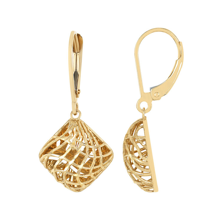 Aretes, Oro Amarillo de 14K — Imagen 1 de 4