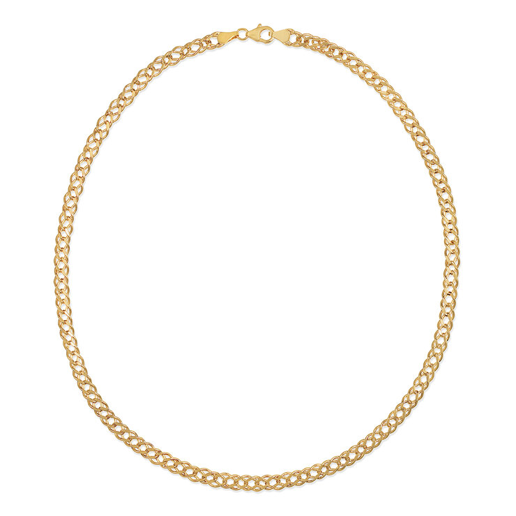 Cadena para Dama, 45.72cm, Oro Amarillo de 14k — Imagen 2 de 4