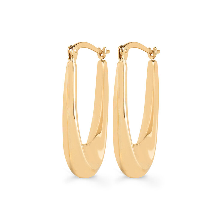 Aretes, Oro Amarillo de 14K — Imagen 2 de 4