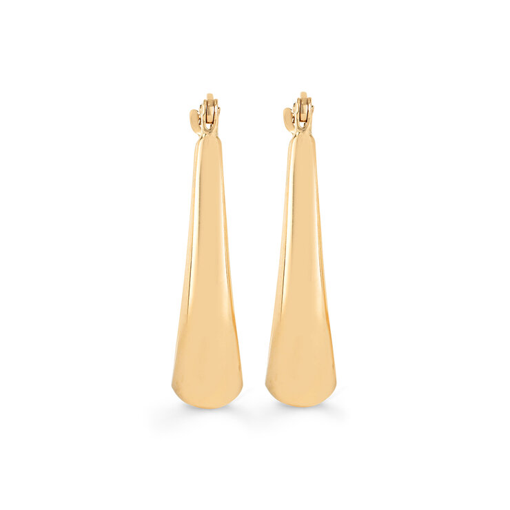 Aretes, Oro Amarillo de 14K — Imagen 3 de 4
