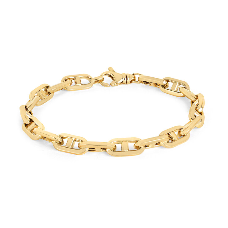 Pulsera para Caballero, Oro Amarillo de 14K — Imagen 1 de 4