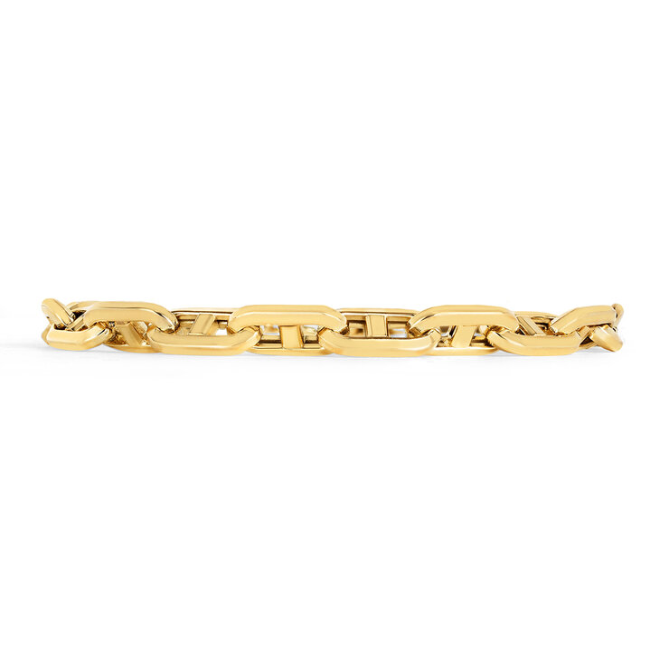 Pulsera para Caballero, Oro Amarillo de 14K — Imagen 2 de 4