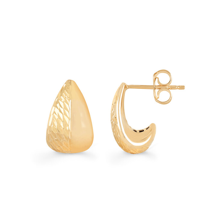 Aretes, Oro Amarillo de 14K — Imagen 1 de 4