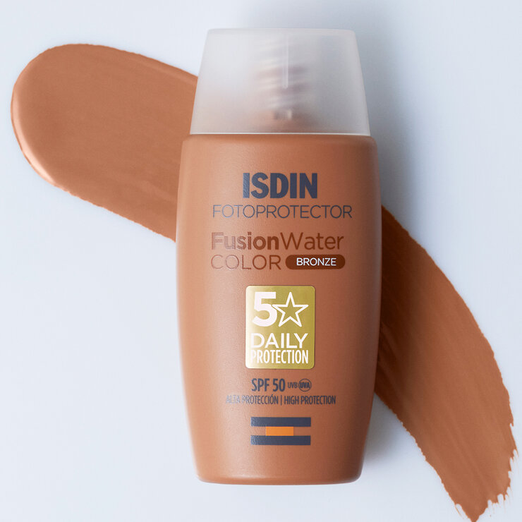 Isdin Fotoprotector  Fusion Water Color Bronze FPS+ 50ml — Imagen 2 de 4