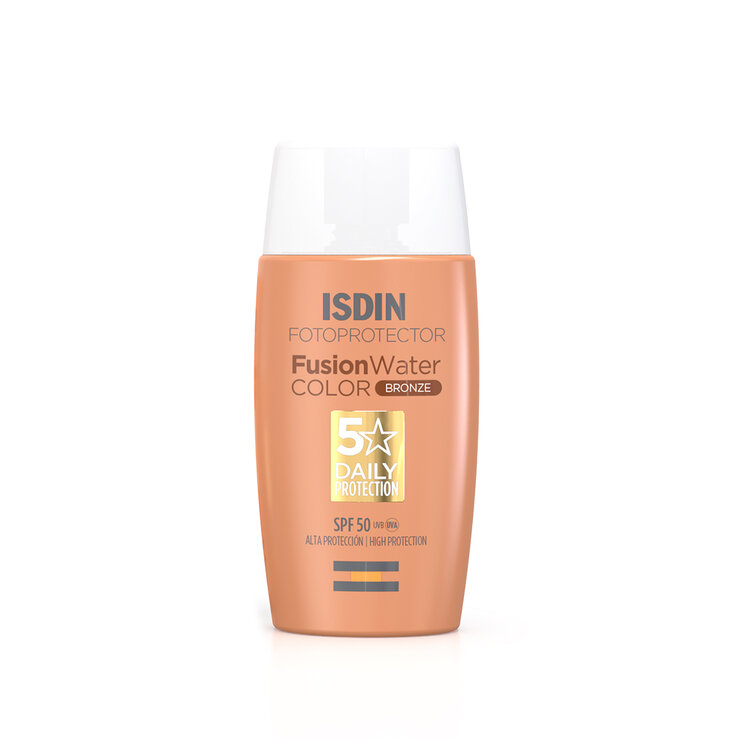 Isdin Fotoprotector  Fusion Water Color Bronze FPS+ 50ml — Imagen 3 de 4
