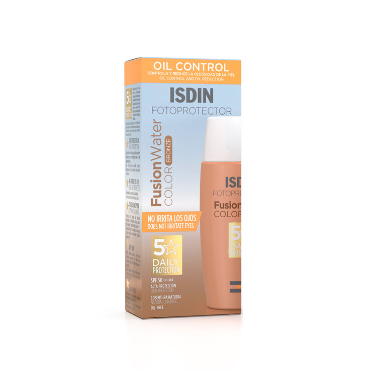 Isdin Fotoprotector  Fusion Water Color Bronze FPS+ 50ml — Imagen 4 de 4