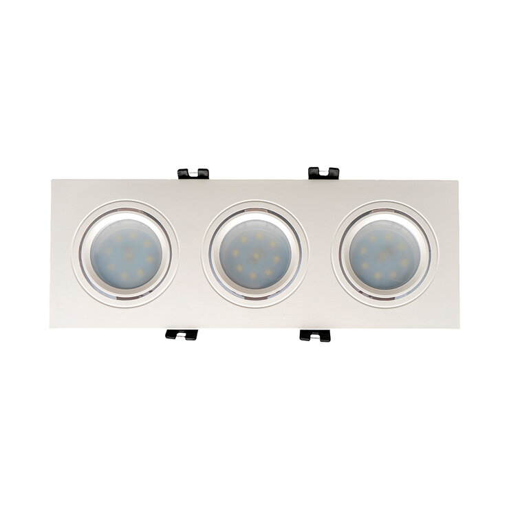 Alfelec, Set de 3 Luminarias Dirigibles Blancas — Imagen 3 de 4