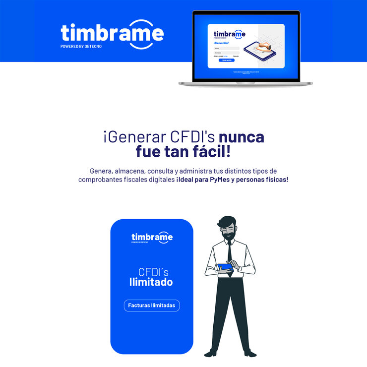 Detecno Timbrado de Facturas Electrónicas Ilimitado — Imagen 2 de 2