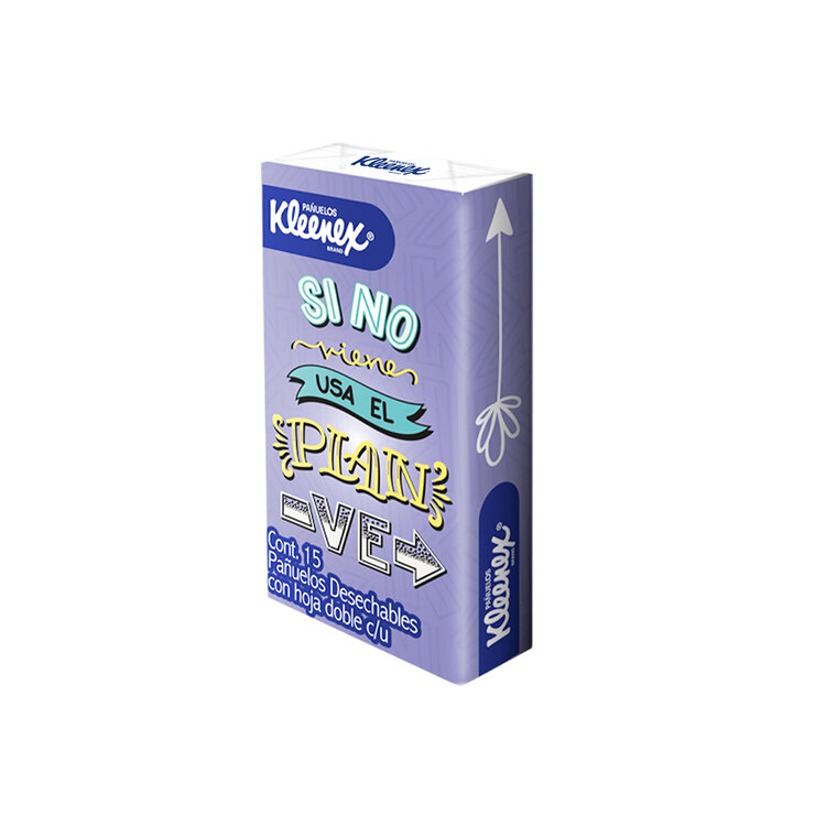 Kleenex Pañuelo Facial  24 pzas con 15 pañuelos — Imagen 3 de 3