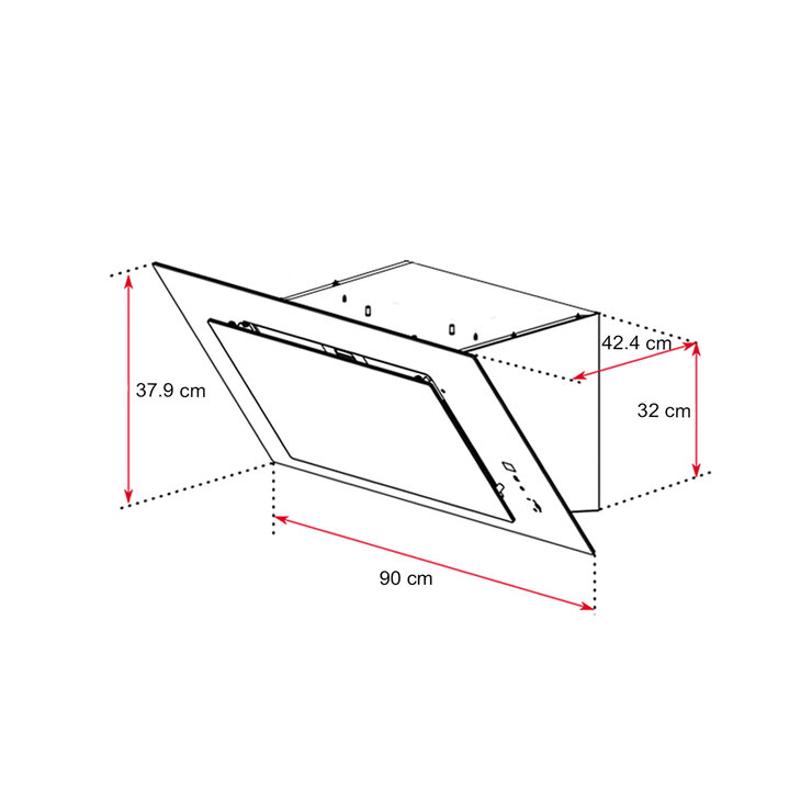 Campana de pared 90cm Teka — Imagen 4 de 4
