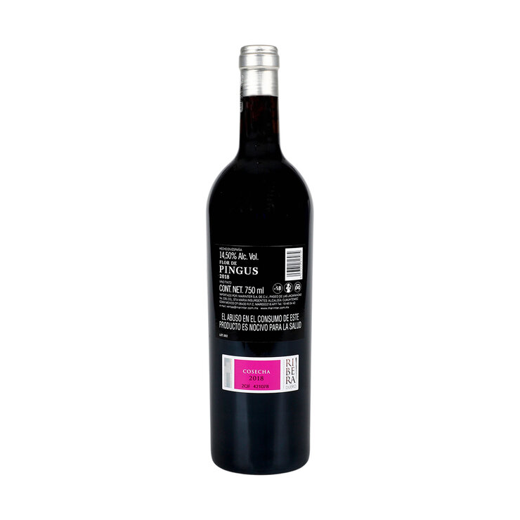 Vino Tinto Flor de Pingus 2018 750 ml — Imagen 3 de 3