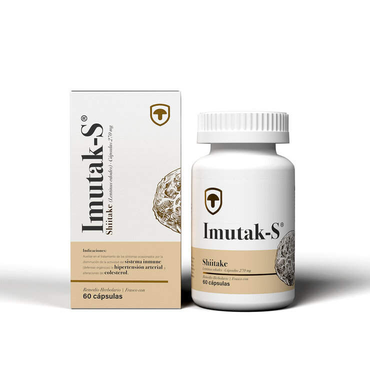 Imutak-s 2 Frascos de 60 Cápsulas c/u