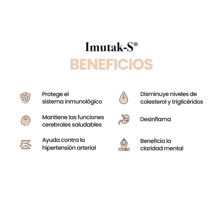 Imutak-s 2 Frascos de 60 Cápsulas c/u — Imagen 3 de 4