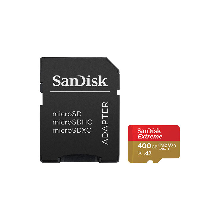 SanDisk Extreme® MicroSDXC™ 400GB  — Imagen 1 de 4
