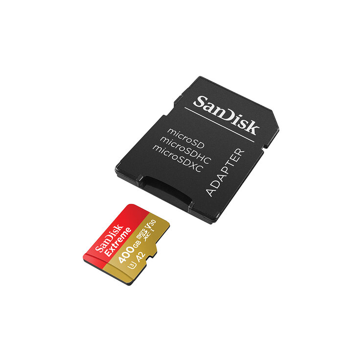SanDisk Extreme® MicroSDXC™ 400GB  — Imagen 2 de 4