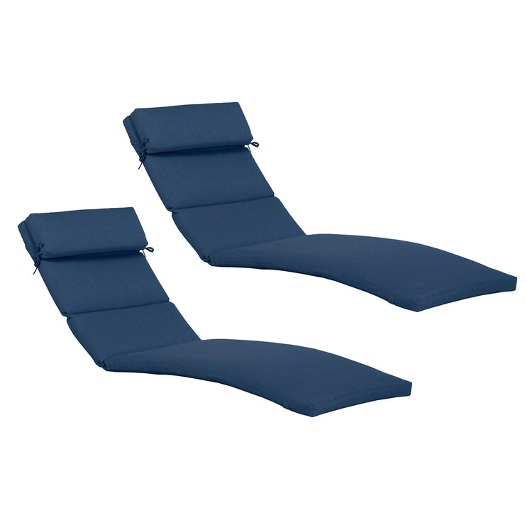 Peak Season, Cojines Para Silla Reclinable Azules, 2 piezas  — Imagen 4 de 4