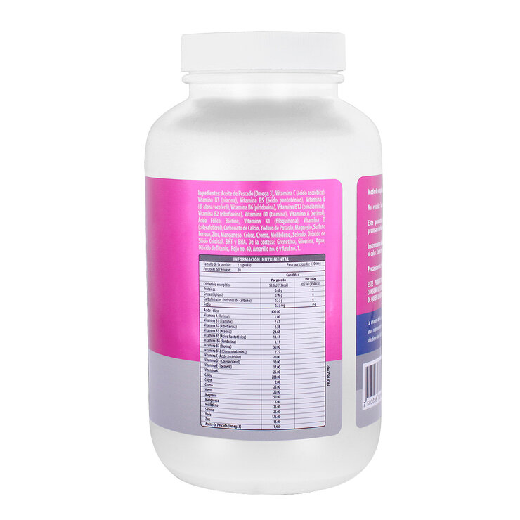 Naturagel Complemix FEM y Omega 3 160 Cápsulas — Imagen 3 de 4