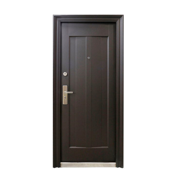 International Door Supply, Puerta de Seguridad Sofia Derecha Chocolate — Imagen 1 de 4