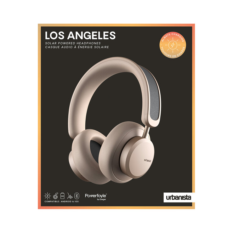 Urbanista Los Angeles Audífonos Bluetooth con Carga Solar y Noise Cancelling  — Imagen 3 de 4