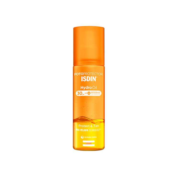Fotoprotector Isdin Hydro Oil FPS 30+ 200ml — Imagen 1 de 4