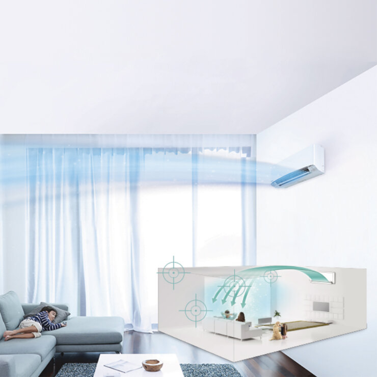 Panasonic , Aire acondicionado con sistema de purificación de aire Nanoe X, 12,000 BTU, Solo Frío — Imagen 4 de 4