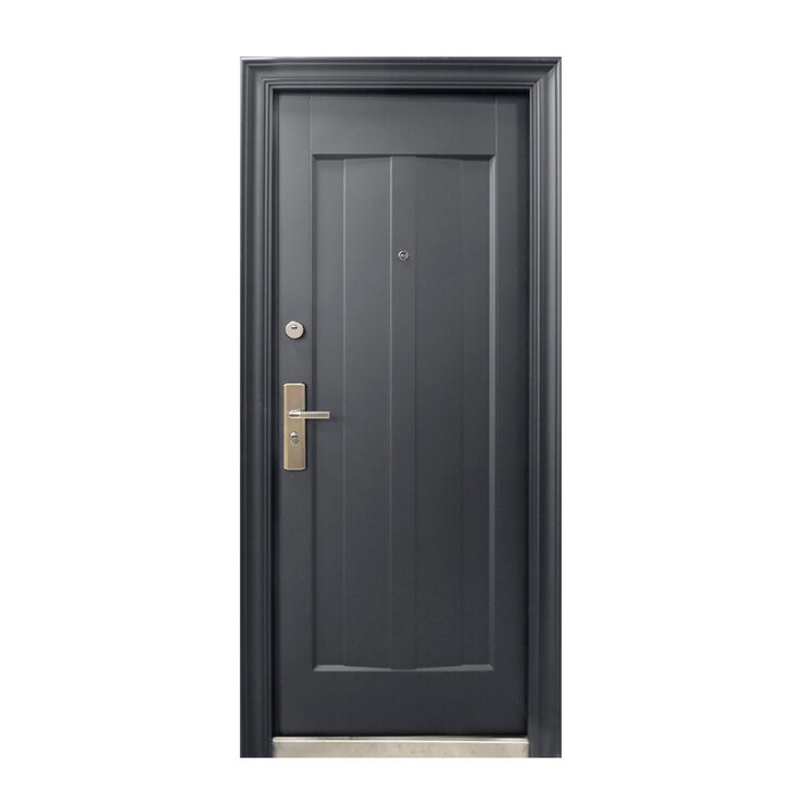 International Door Supply, Puerta de Seguridad Sofia Derecha Gris Oxford — Imagen 1 de 4