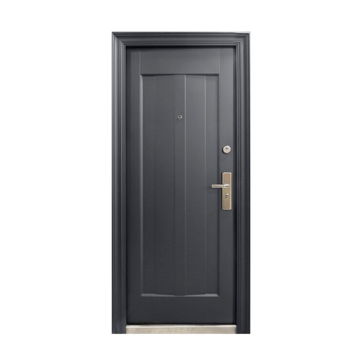 International Door Supply, Puerta de Seguridad Sofia Izquierda Gris Oxford — Imagen 1 de 4